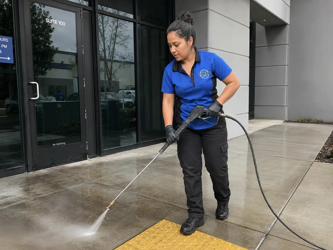Professional outdoor and property service work